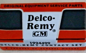 1924499 Genuine Original Delco Remy Ignition Contact Set; Fits GM Prod;1936-1956 - Picture 1 of 1