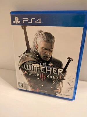 The Witcher 3 Wild Hunt Sony Play Station 4 PS4 Action RPG Used Tested Japan - Image 1 of 3