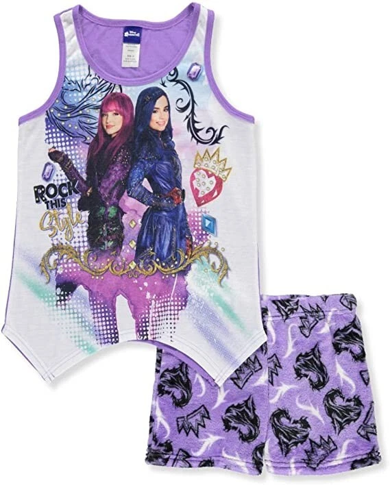 Nuevo con etiquetas Conjunto Pijama Niñas Descendientes Talla 4 Disney Mal Evie 3 NUEVO Foto 1 de 1