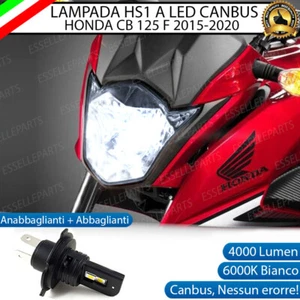 LAMPADA LED HS1 PER ANABBAGLIANTI ABBAGLIANTI HONDA CB 125 F 2015-2020 6000K - Foto 1 di 10