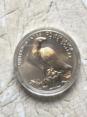 OLYMPIC Silver Dollar Commemorative Coin Brand New - Image 1 of 3
