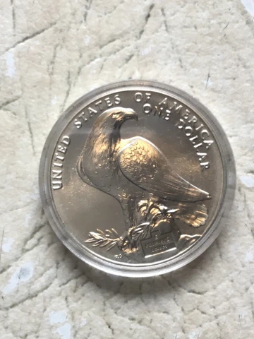 OLYMPIC Silver Dollar Commemorative Coin Brand New Cover