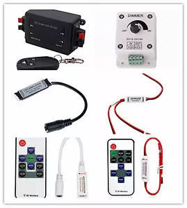 Controlador LED control remoto 12V Led atenuador amplificador amplificador DE - Imagen 1 de 6
