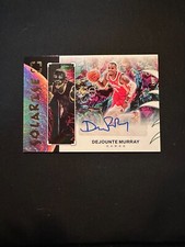 DEJOUNTE MURRAY AUTO 2022-23 Panini Photogenic Solarise Signatures #9