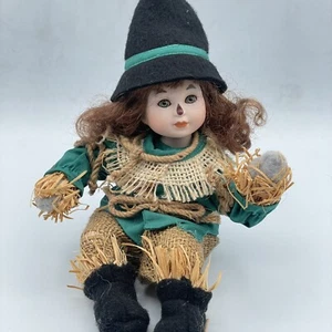 Marie Osmond Zauberer von OZ Baby Vogelscheuche Tiny Tot Porzellan Puppe - Bild 1 von 13