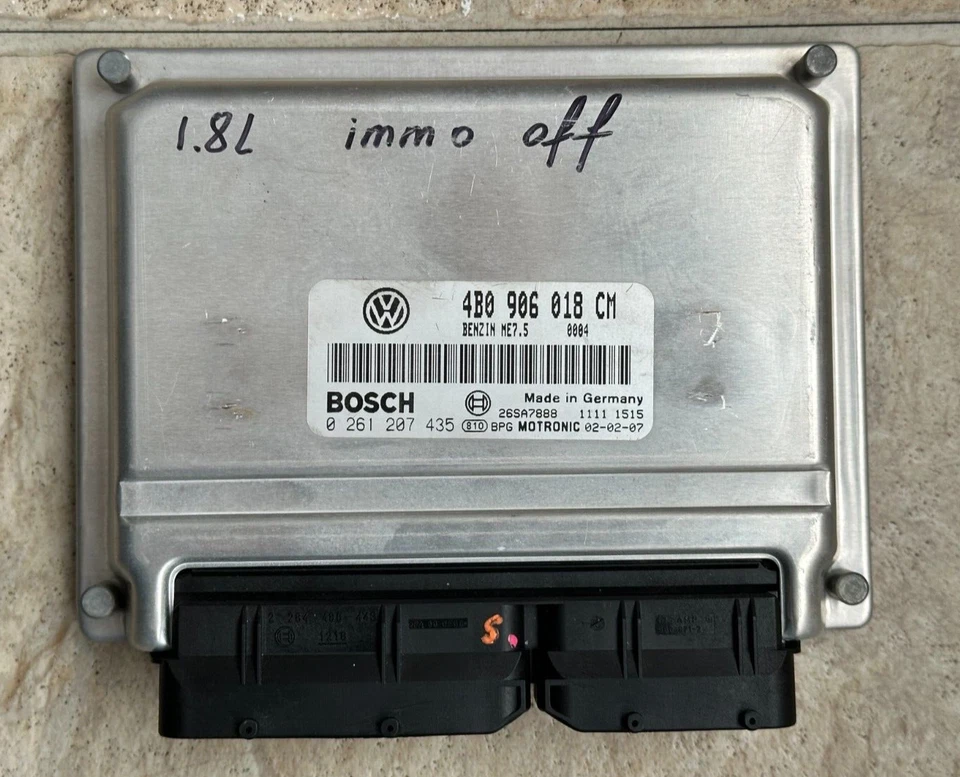 PROGRAMADO PLUG & PLAY ECU ECM IMMO OFF 2002 VOLKSWAGEN PASSAT 1.8L 4B0906018CM Foto 1 de 1