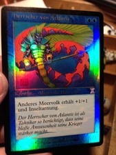 1x Foil German Lord of Atlantis NM - MTG Time Spiral Modern EDH Merfolk X1
