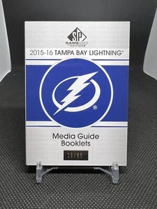 2015-16 SP Game Used Tampa Bay Lightning Media Guide Booklet /65 Stamkos Palat - Picture 1 of 3