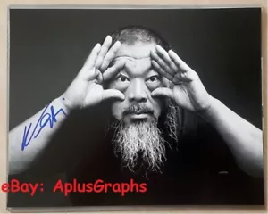 AI WEIWEI... Iconic Conceptual Artist (11x14) SIGNED - Picture 1 of 1