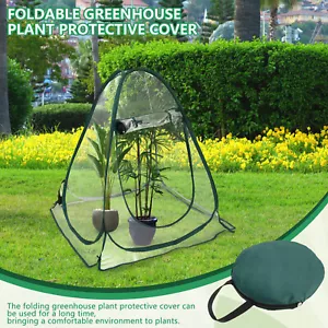 Pop Up Greenhouse Cover Portable Mini Greenhouse Waterproof Small ZJ∝ - Picture 1 of 11