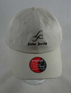 Lake Jovita Tampa Florida FL Golf Club Bone Khaki Cotton Hat Adjustable Cap NEW - Picture 1 of 6