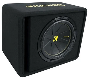 Kicker 50VCWC124 CompC 12" Subwoofer in Vented Sub Box Enclosure 4-Ohm VCWC124 - Picture 1 of 7
