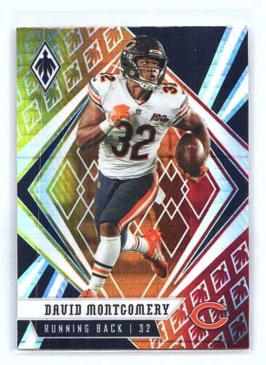 2020 Panini Phoenix #30 David Montgomery Fire Burst MT/NMT - Image 1 of 2