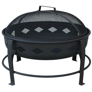 Yardkit 7in deep Firepit with Dimond Cutouts - Bild 1 von 3