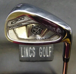 Wilson Staff C300 Flx Face Forged Pitching Wedge Stiff Steel Shaft Wilson Grip - Picture 1 of 5
