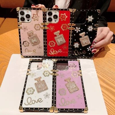 Bling Luxury Perfume Phone Case For iPhone 13 14 Huawei LG Motorola Google Pixel - Image 1 of 4