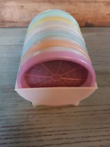 vintage tupperware coaster set - Picture 1 of 5