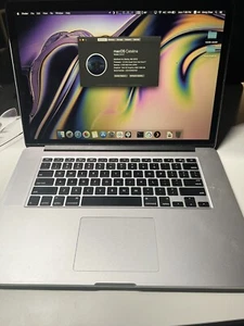 Apple MacBook Pro 15" (250GB SSD, i7 3rd Gen., 2.30GHz, 8GB) Mid 2012 A1398 - Picture 1 of 6