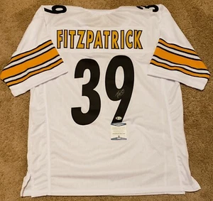 Minkah Fitzpatrick Signed Custom Jersey Pittsburgh Steelers Insc Beckett-W COA  - Picture 1 of 5