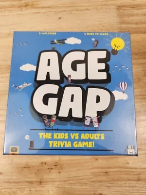 Age Gap - The Kids vs Adults Trivia Game Fun Family Night 2-4 Players New Sealed - Image 1 of 4