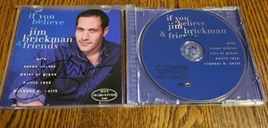 JIM BRICKMAN - Jim Brickman And Friends: If You Believe SIGNED CD - Picture 1 of 3