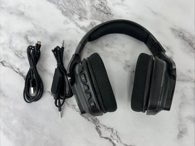 Logitech G635 981-000748 7.1 LIGHTSYNC Surround Sound Gaming Headset - Black - Image 1 of 4