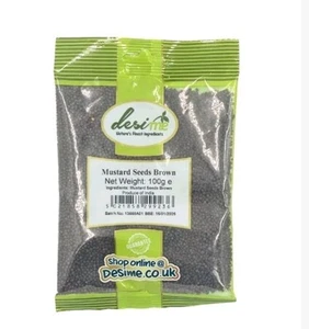 Brown Mustard Seeds | 100g | Pack of 2 Indian Spices UK Seller - Picture 1 of 1