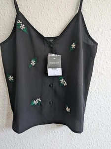 Top Shop Women Top Size 12 - Picture 1 of 4