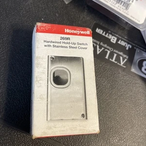 Honeywell Home Resideo 269R Hold-up Button (Paniktaste) Edelstahlabdeckung - Bild 1 von 3