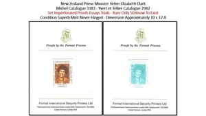 Liberia 1999 New Zealand Prime Minister Helen Elizabeth Clark - Rare Proof MNH - Picture 1 of 3