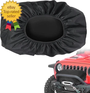 Badlands Winch Cover Heavy Duty 600D Oxford Winch Cover 12000 Lb Waterproof - Picture 1 of 7