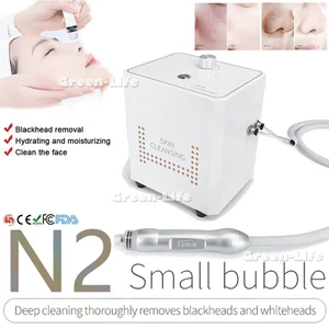 Small Bubbles Vacuum Suction Blackhead Removal Facial Acnes Pore Cleaner Machine - Picture 1 of 13