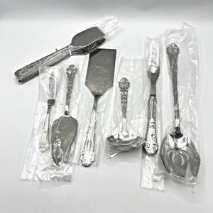 Reed & Barton French Renaissance Serving Pieces 7 Pc Stainless Steel - Picture 1 of 8