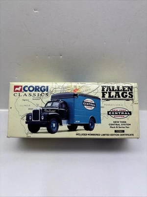 CORGI FALLEN FLAGS NEW YORK CENTRAL SYSTEM MACK B SERIES VAN - #52501 - Image 1 of 4