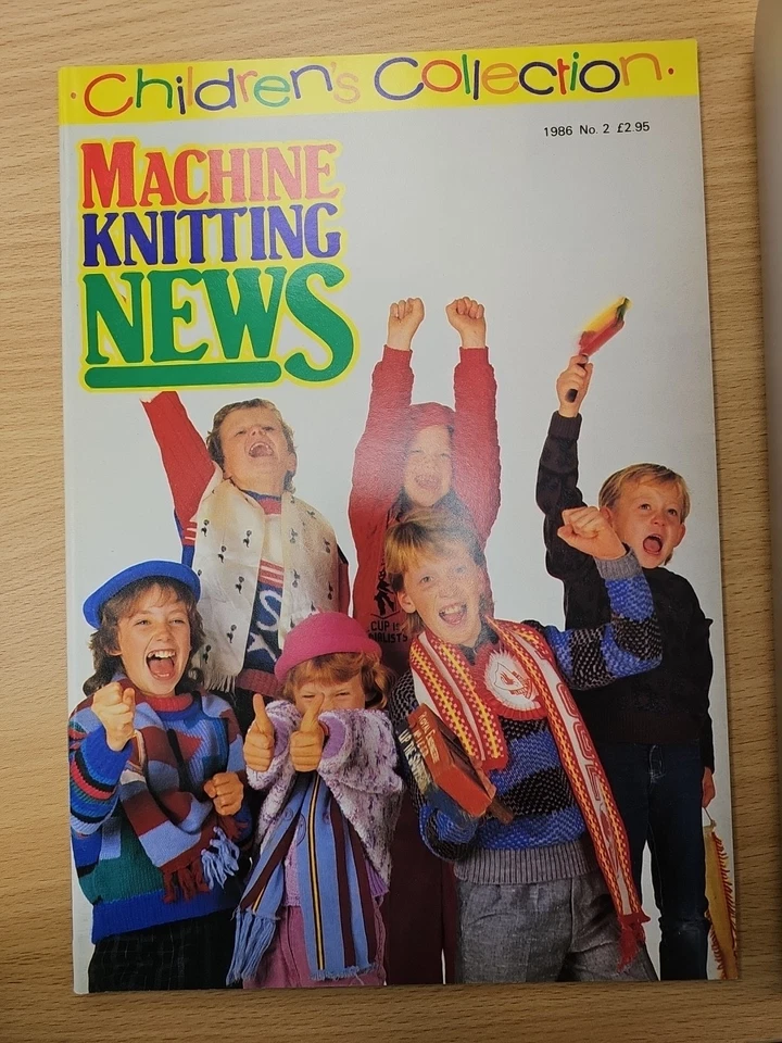 4 X Machine Knitting News Children's Collection Magazines - Image 1 of 4