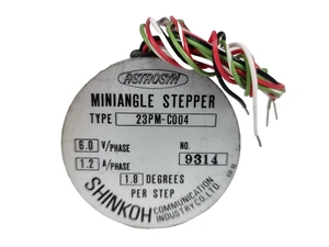 Motor paso a paso Astrosyn Miniangle 23PM-C004 - 6V 1.2A 1.8°/paso - Shinkoh de 6 cables - Imagen 1 de 8