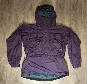 Men’s Vtg Patagonia SST Fly Fishing Jacket Medium Purple Rain Deep Wading Coat - Picture 1 of 13