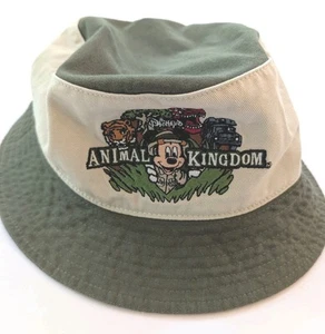 Walt Disney's Animal Kingdom Kids Bucket Hat "Tree Of Life" Safari Dinosaur Cap - Picture 1 of 4
