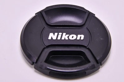 Nikon LC-67 Pinch-Clip Front Lens Cap - Genuine Original OEM - Image 1 of 2