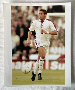 Vintage 8x10" 20x25cm Pressefoto Fußball Soccer Player Sport MATTHEW UPSON - Bild 1 von 3