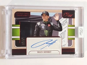 2025 Panini Turn Four Racing Center Stage Auto #CSS-JGS Riley Herbst Red #15/15! - Picture 1 of 2
