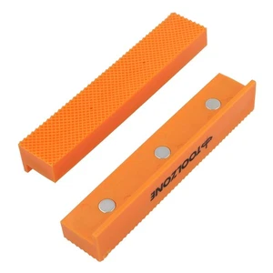 6” / 150mm Magnetic Soft Face Jaws For Vices Rubber TPU Grip Protectors - Picture 1 of 6