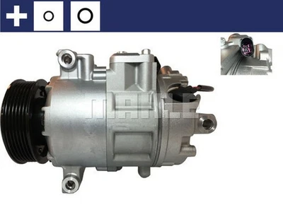 MAHLE Aircon Compressor SIMPLE FIT ACP914000S for AUDI Q7 (4LB) etc - Image 1 of 4