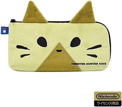 [licensed products] MHRise Monster Hunter Rise hand pouch for Switch Palico - Image 1 of 4