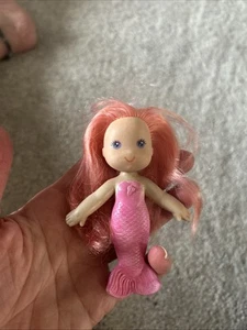 Vintage Sea Wees Meerjungfrau Puppe sand rosa Haare lila Augen Kenner 1979 - Bild 1 von 3