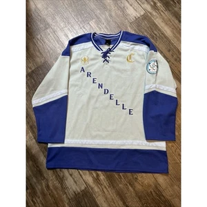 Disney Frozen Hockey Jersey Adult 2XL Elsa Arendelle Embroidered - Picture 1 of 4
