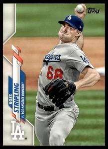 2020 Topps Ross Stripling Los Angeles Dodgers #546 - Picture 1 of 2