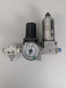 SMC NAF2000 No2D C Valve Assembly Regulator and Filter - Picture 1 of 8