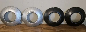 4er Set Vintage Gusseisen Quoits Ring werfen - Bild 1 von 12