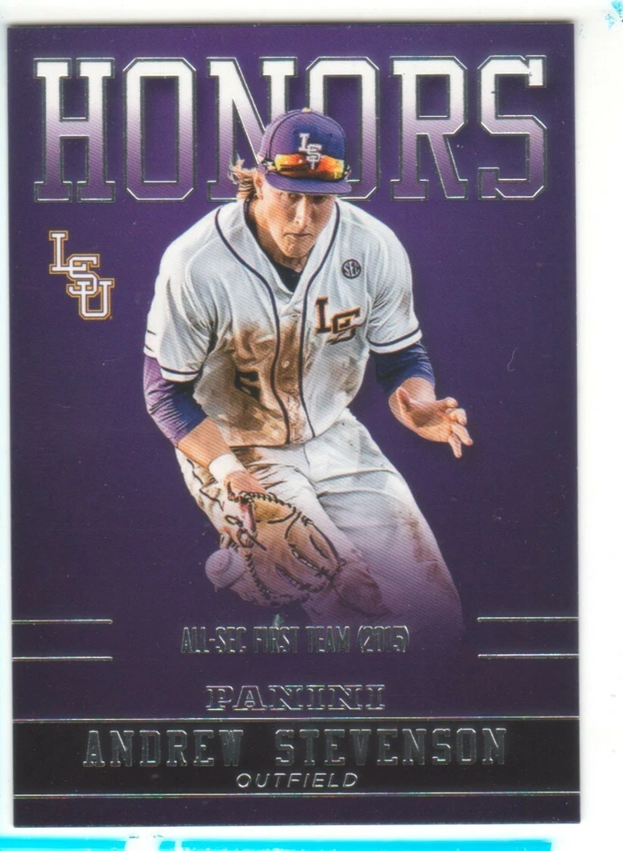 2015 Panini Collegiate LSU Honors #ASLSU Andrew Stevenson - Flat S/H - Image 1 of 1